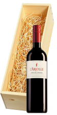 Wijnkist met Domaine de l'Arjolle rood